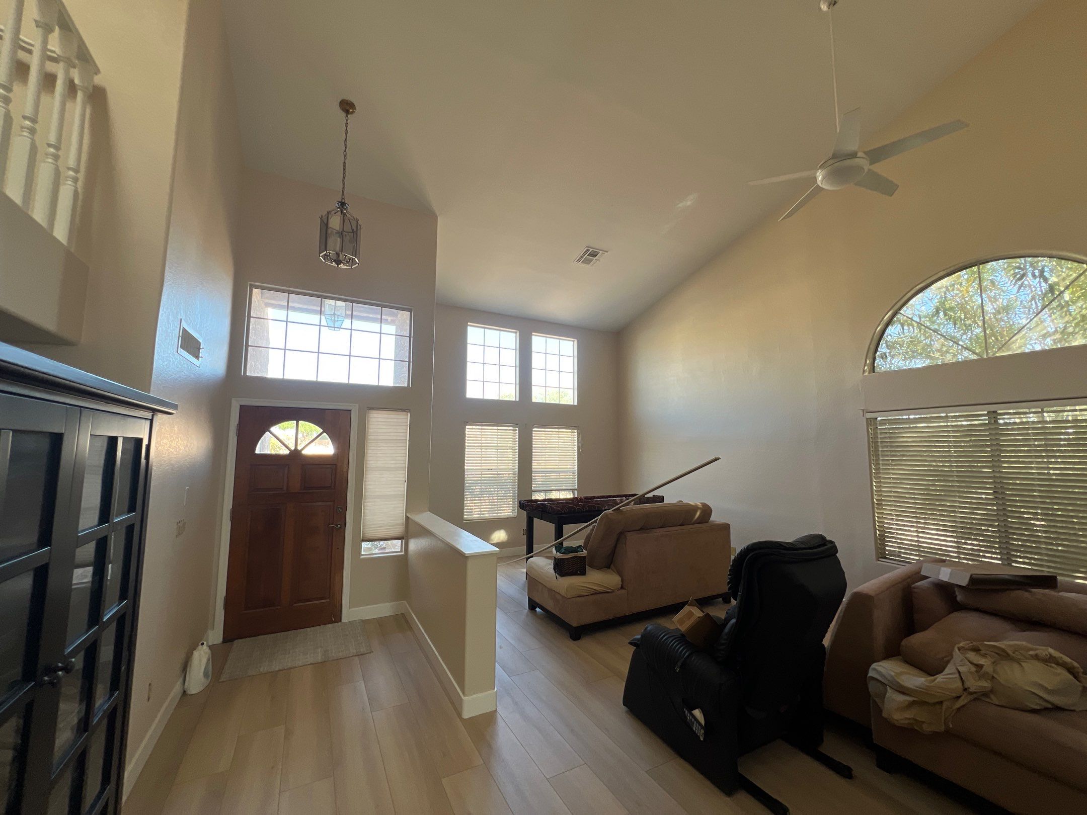 Fountain Hills living room after painting transformation