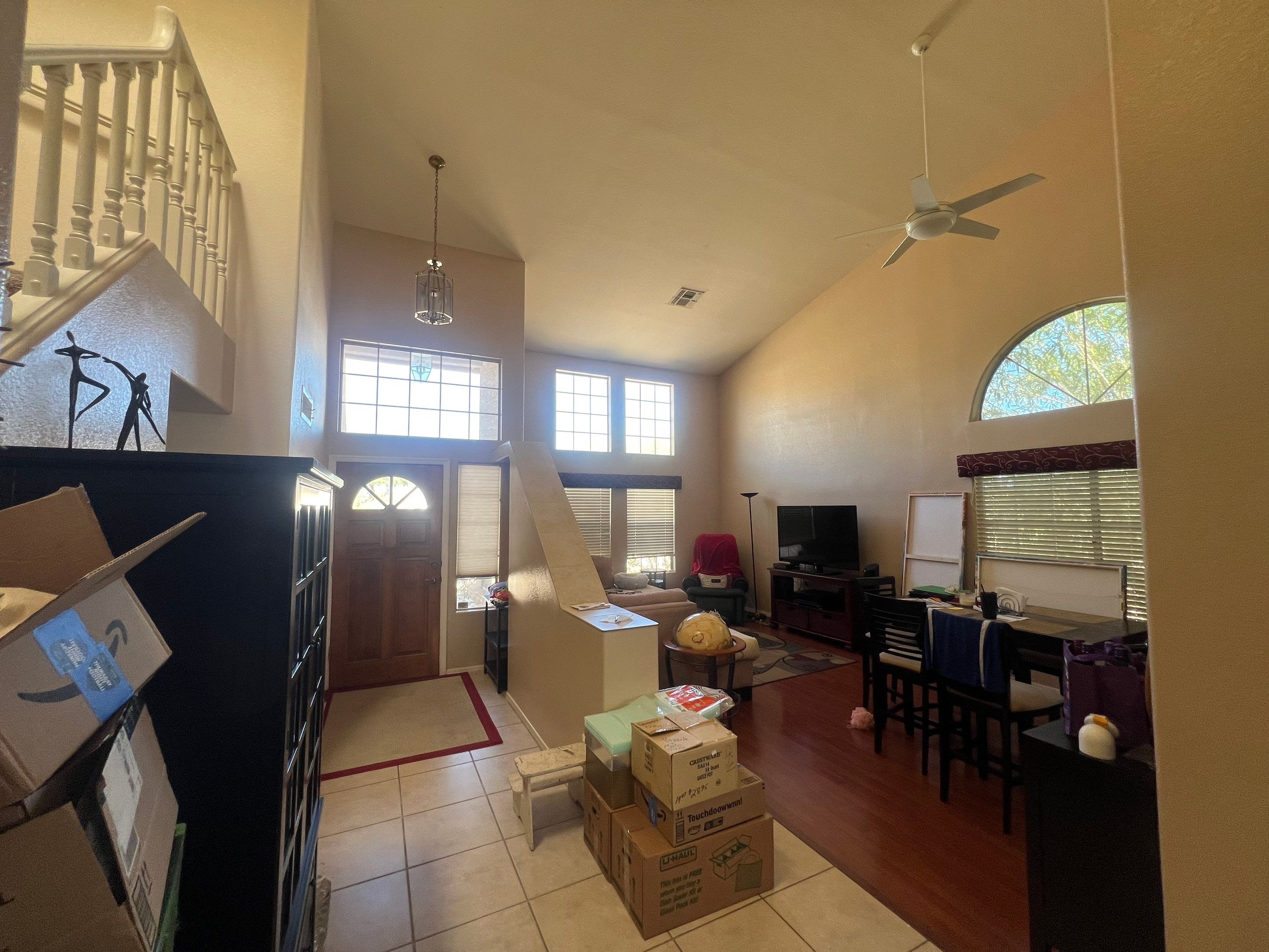 Fountain Hills living room before painting