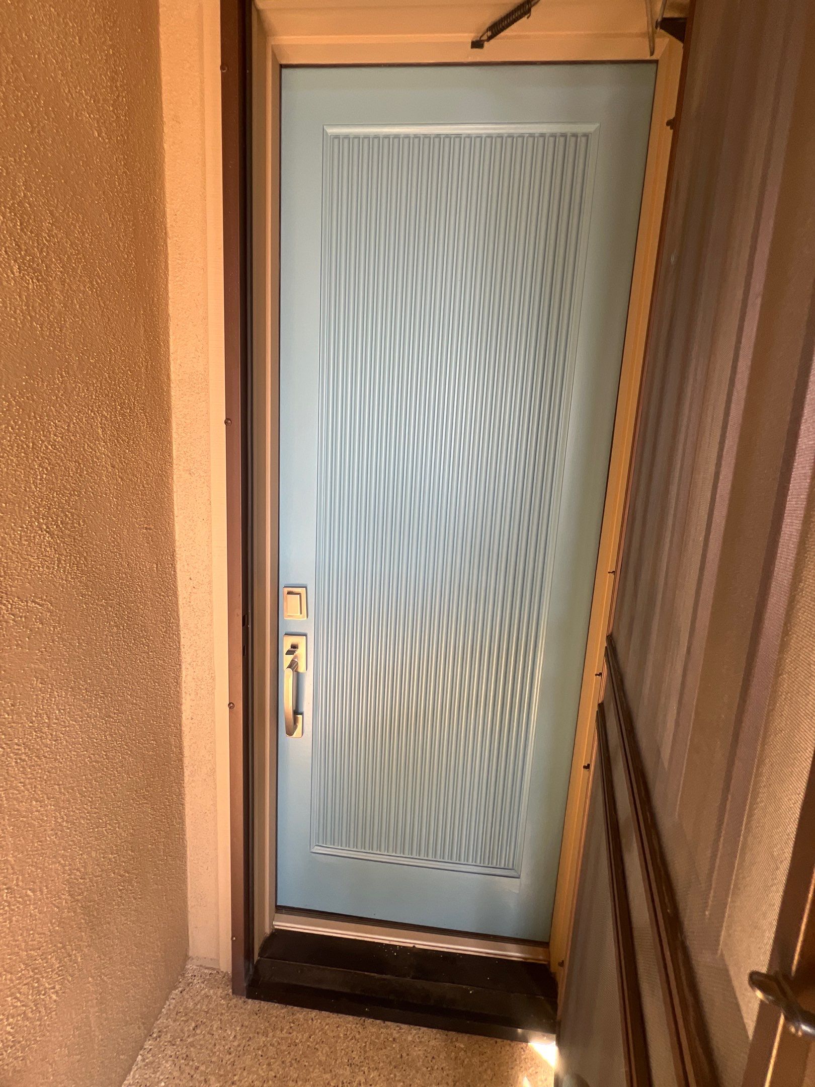 Fountain Hills front door after professional painting