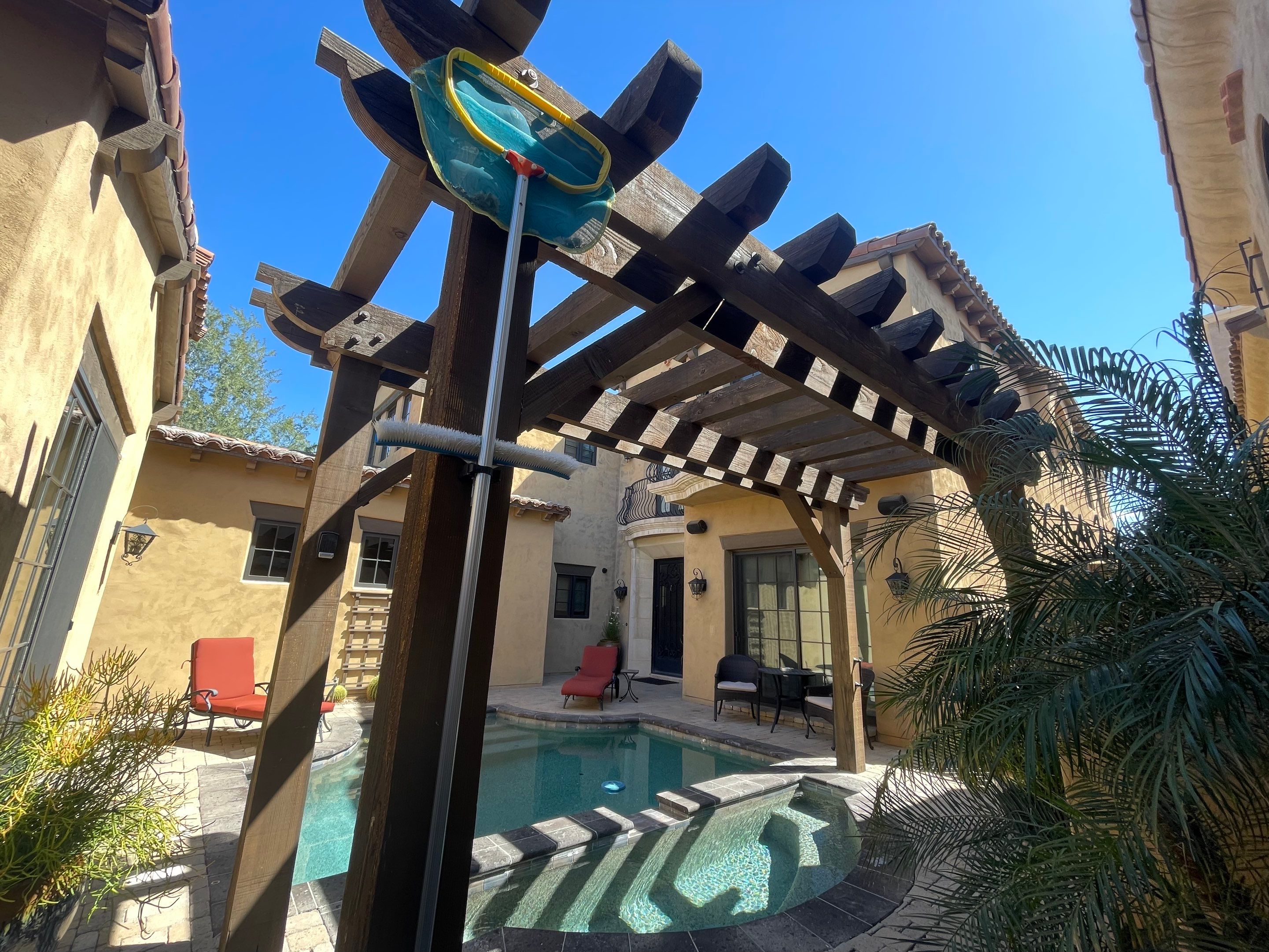 Fountain Hills home outdoor space before painting