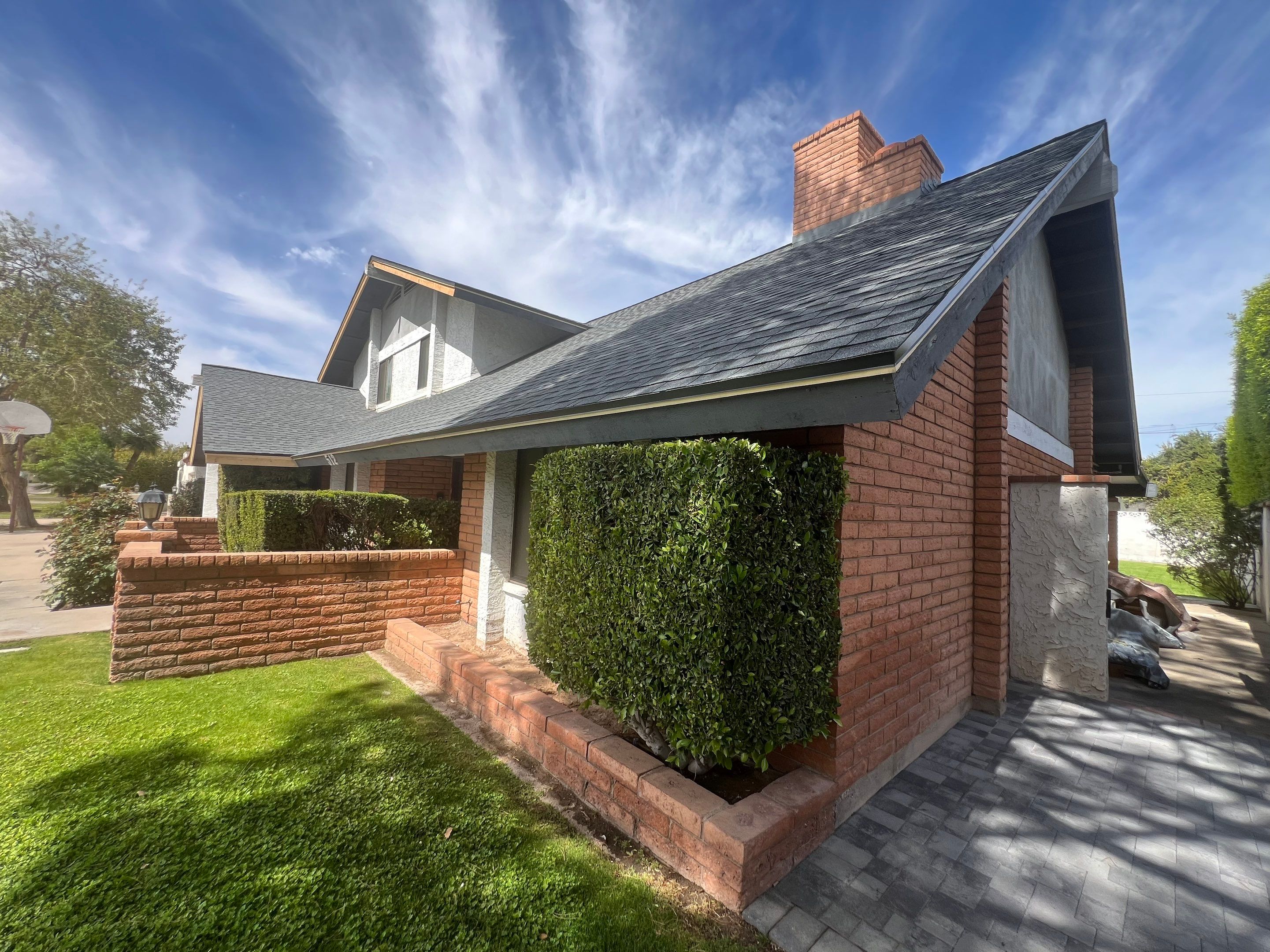 Glendale home exterior before painting