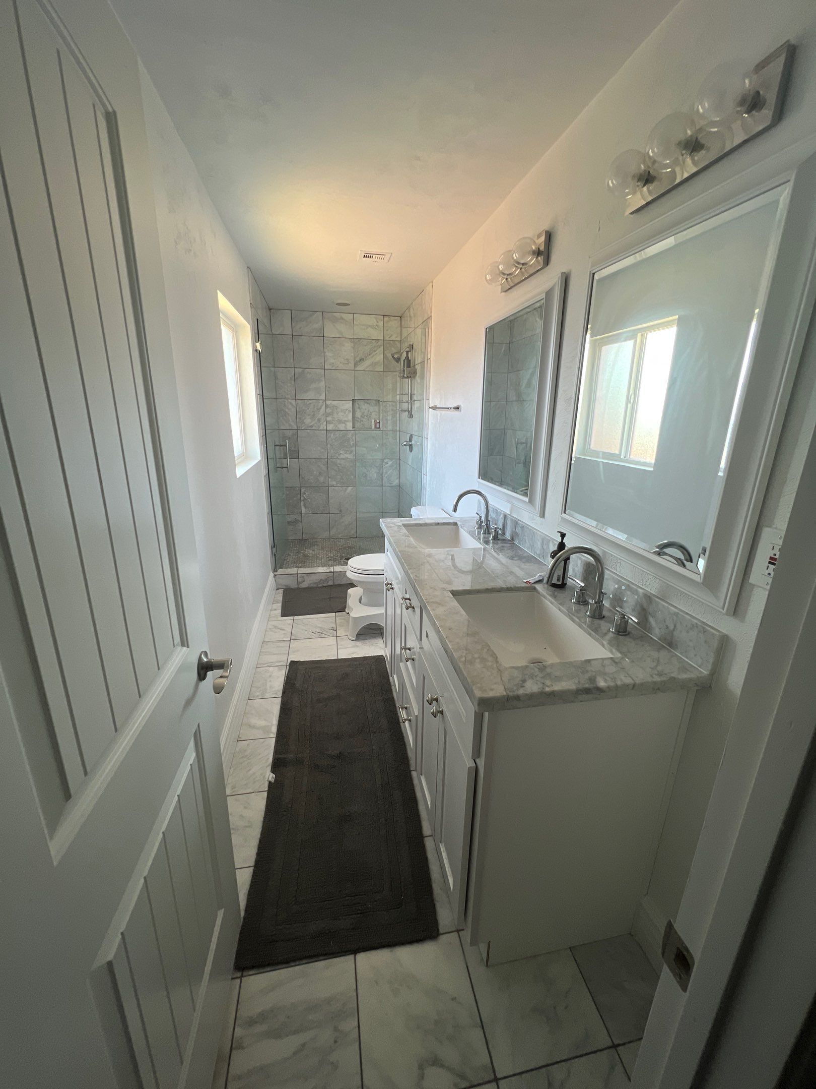 Bathroom after painting