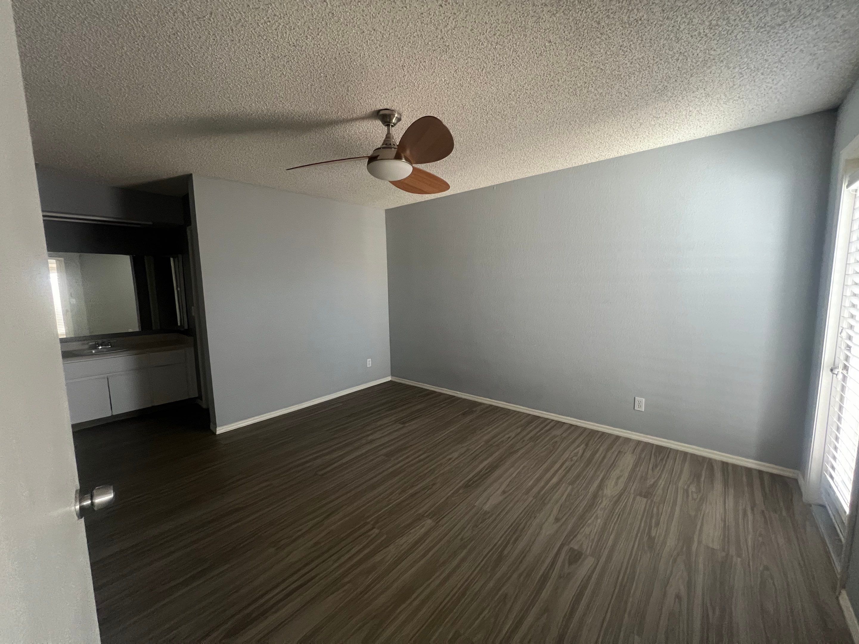 Bedroom before painting