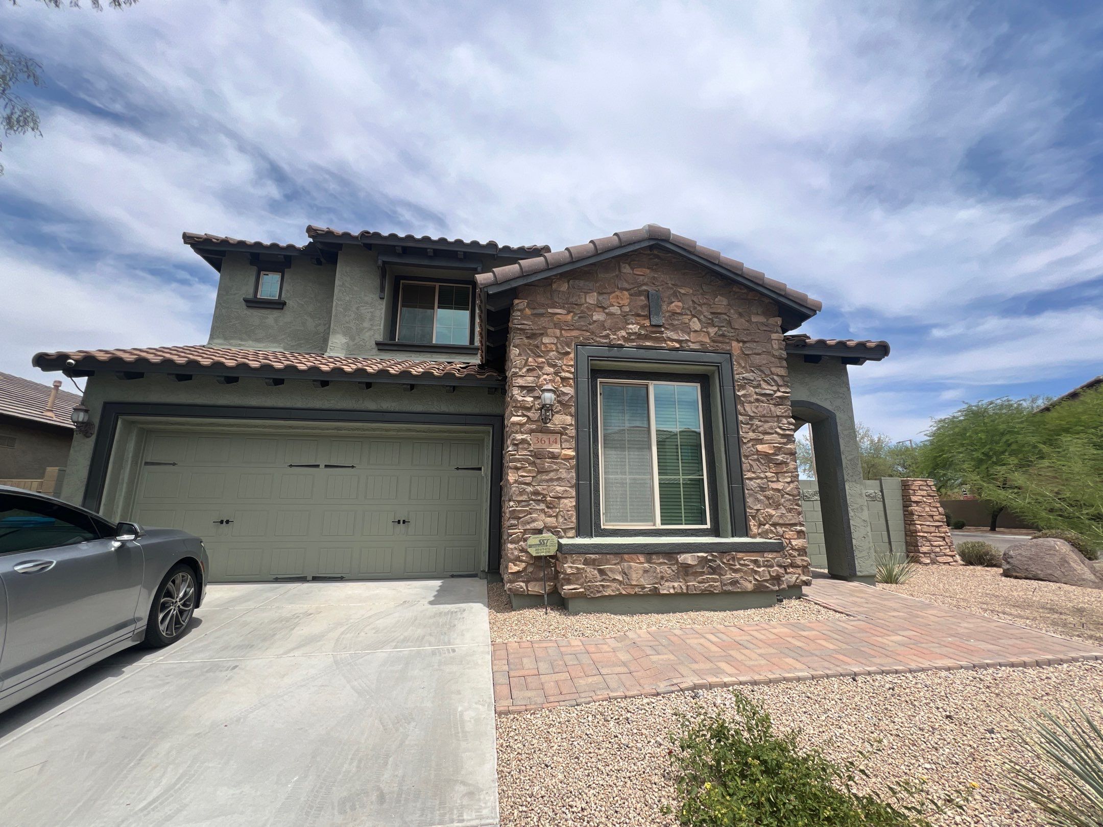 Carefree home exterior after painting