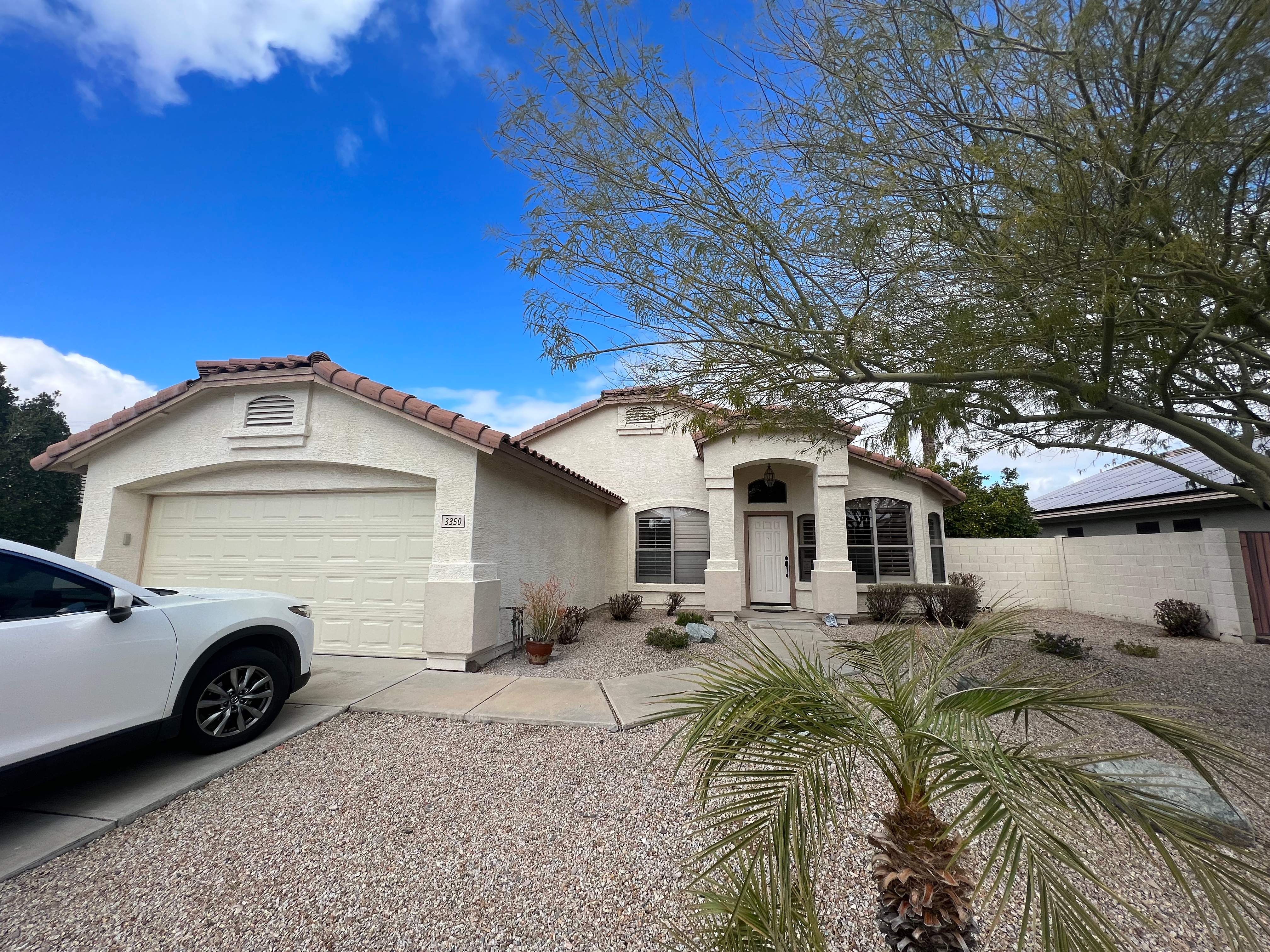 Peoria residential exterior before painting