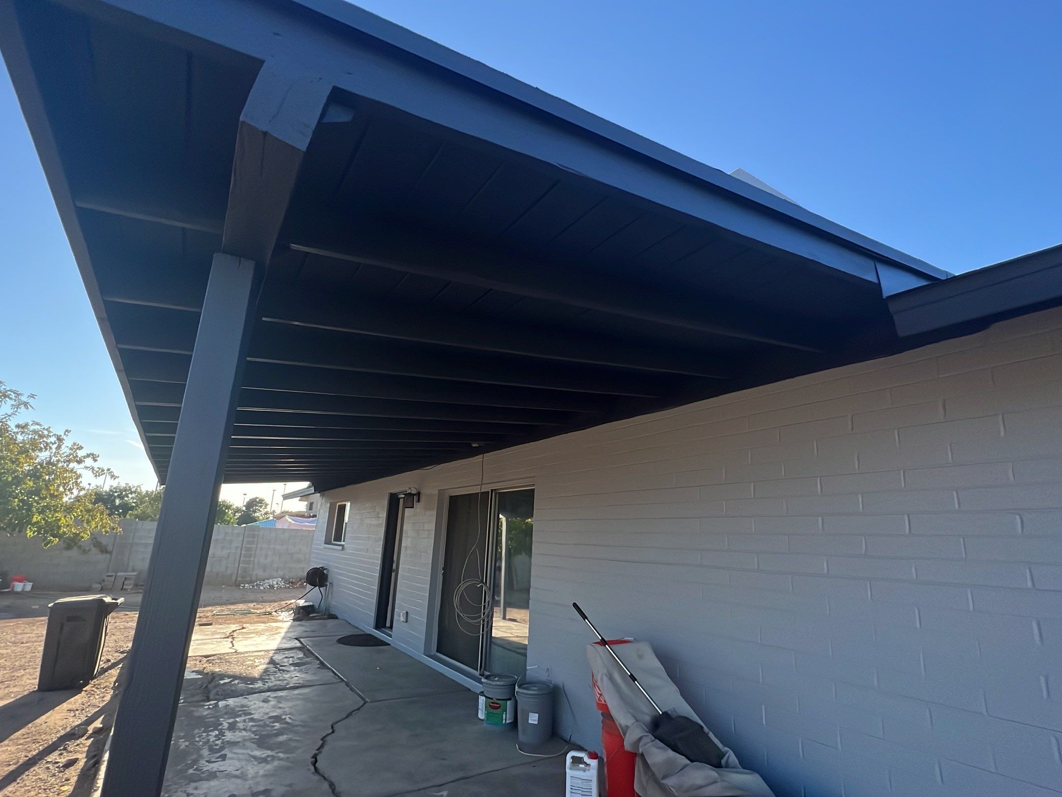 Peoria patio cover after painting