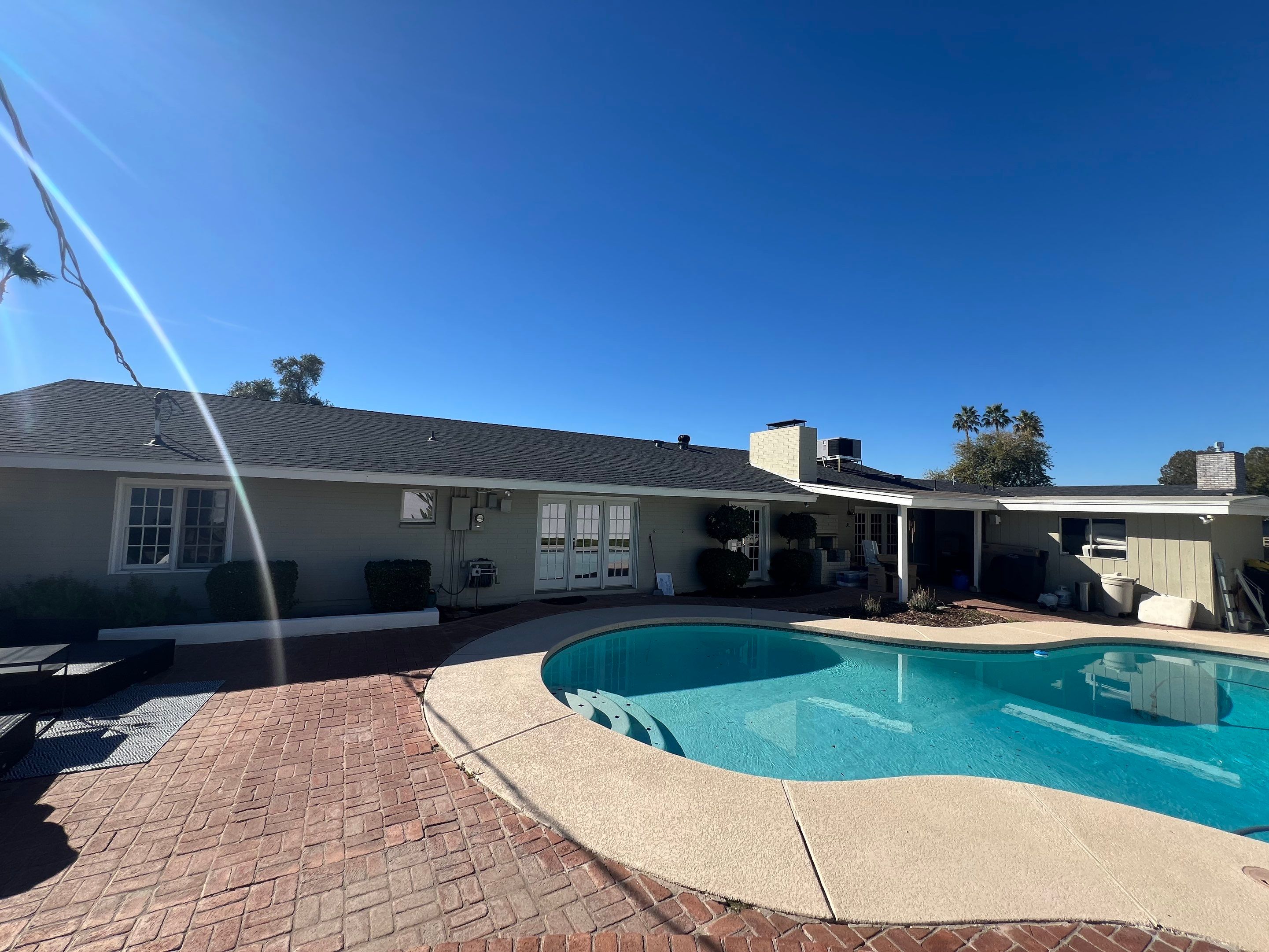 Phoenix home exterior before painting