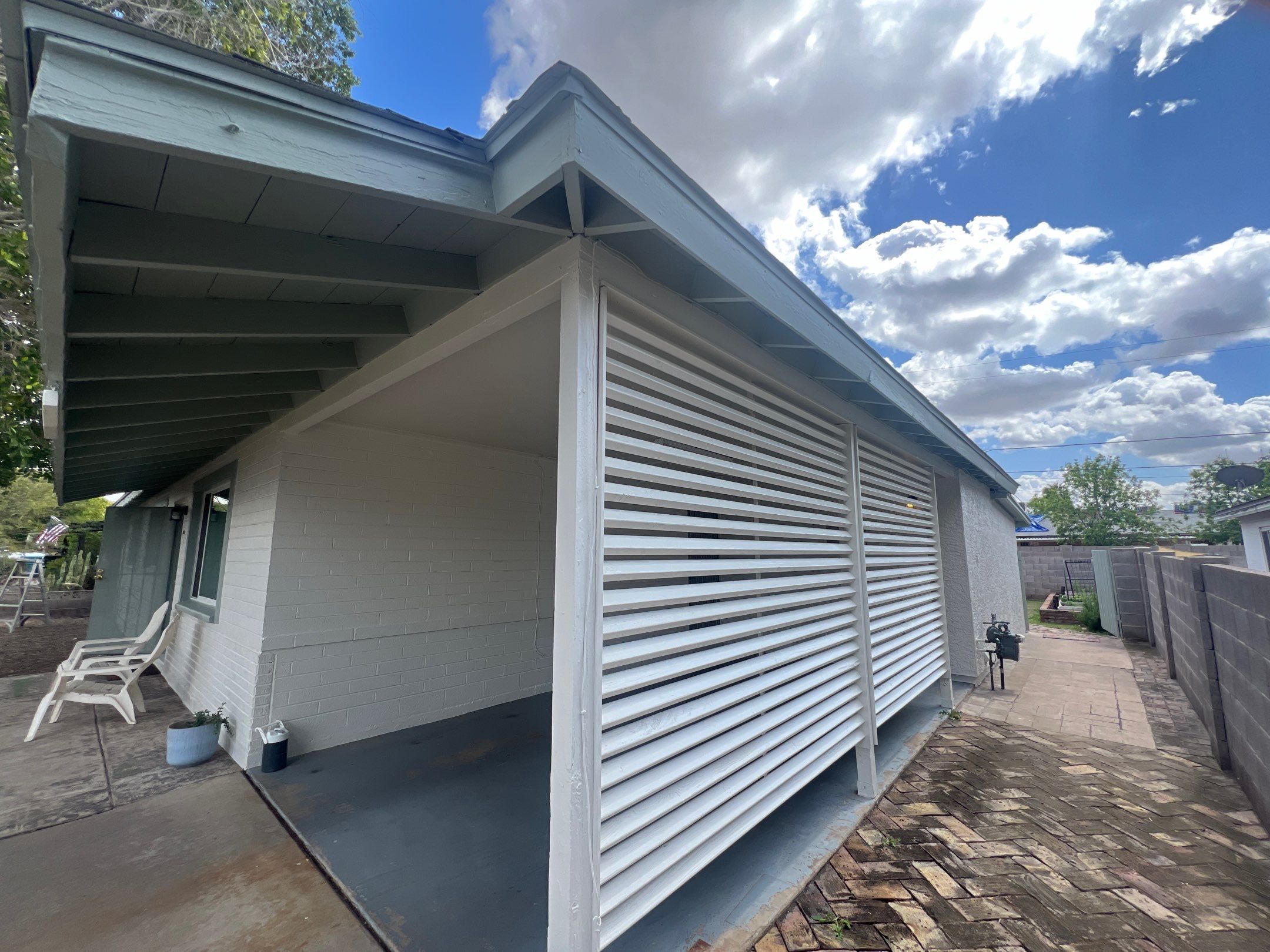 Phoenix house exterior after expert painting