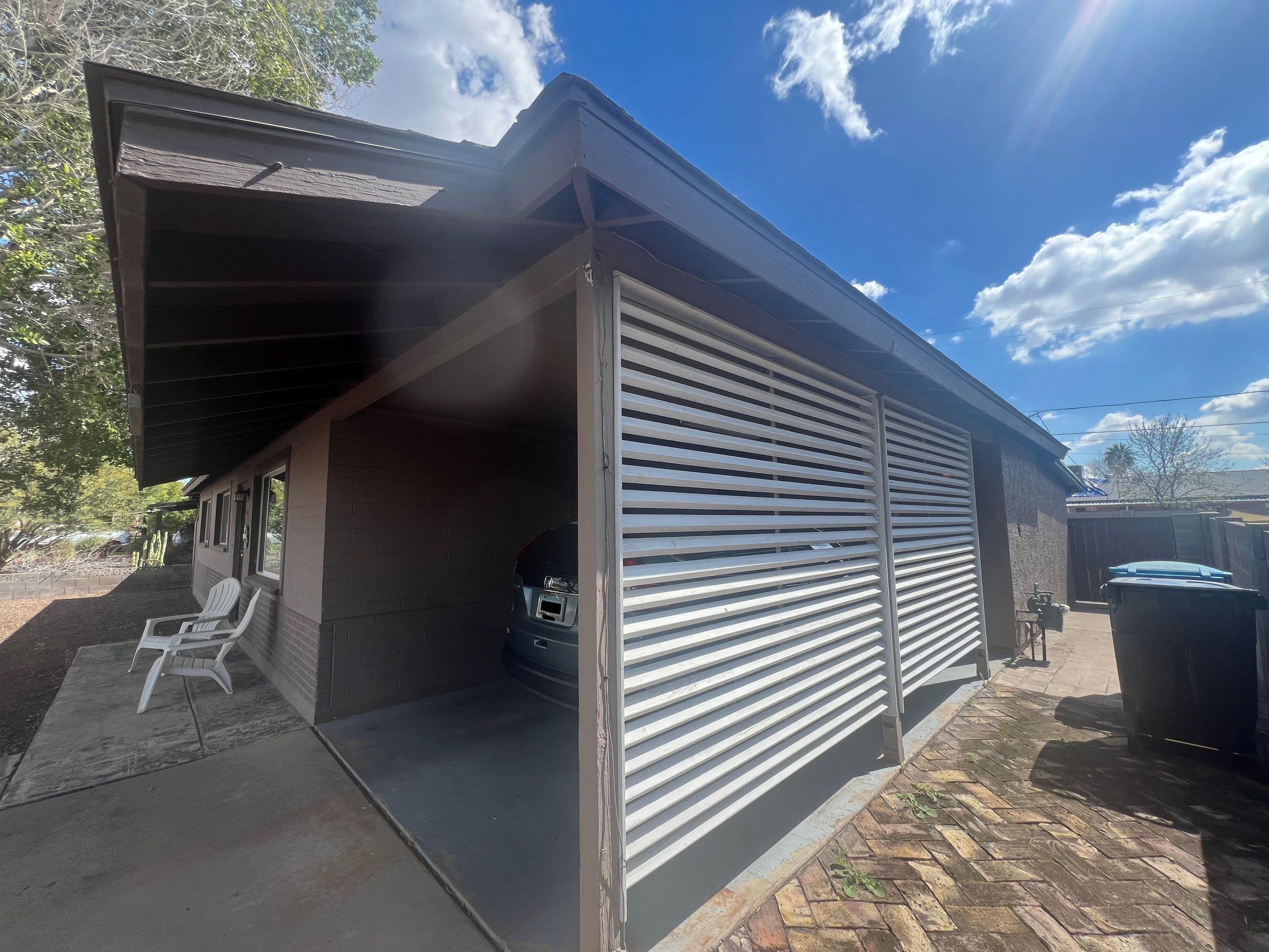 Phoenix house exterior before painting