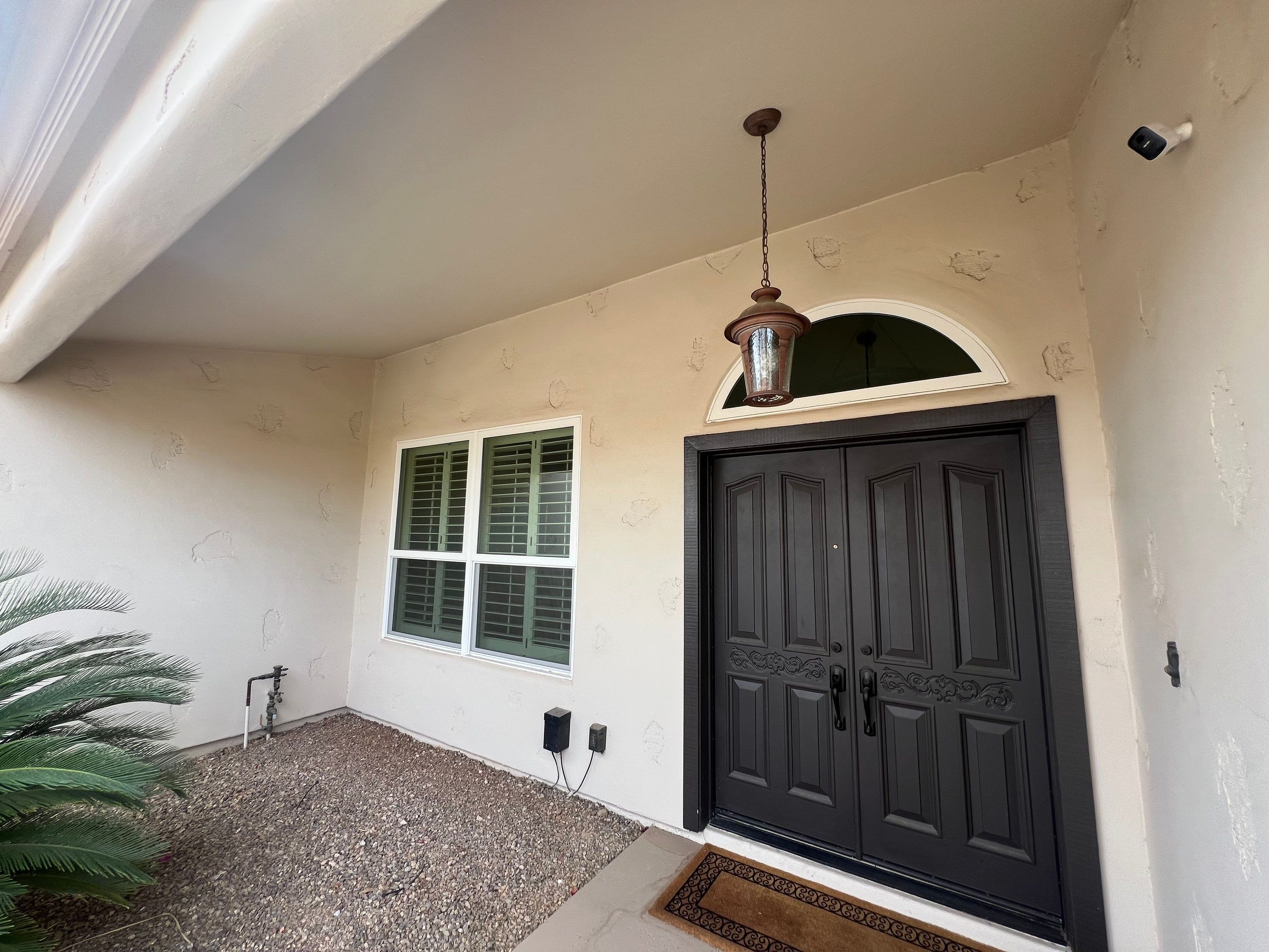 Scottsdale home entrance before painting