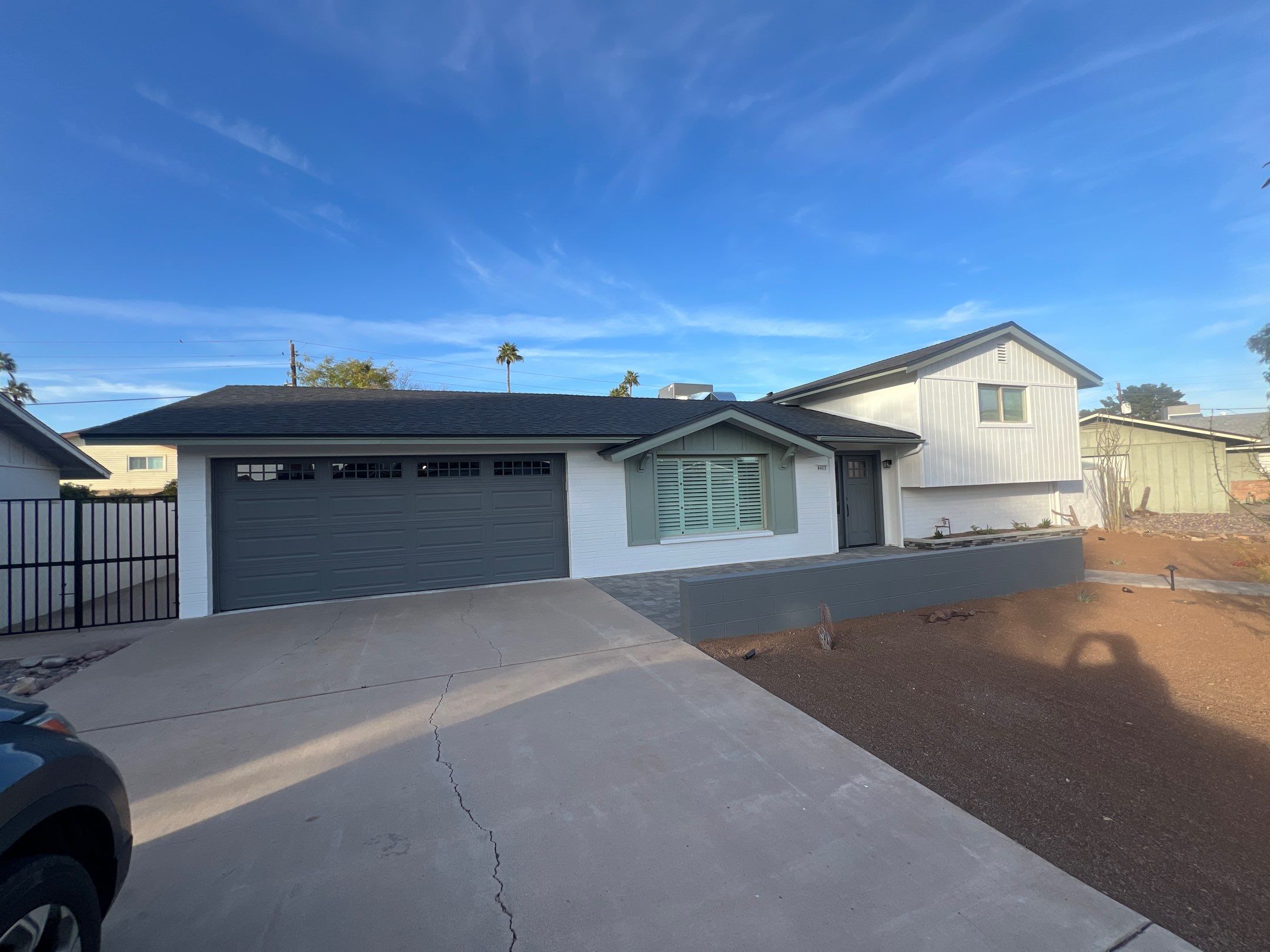 Scottsdale house exterior after expert painting