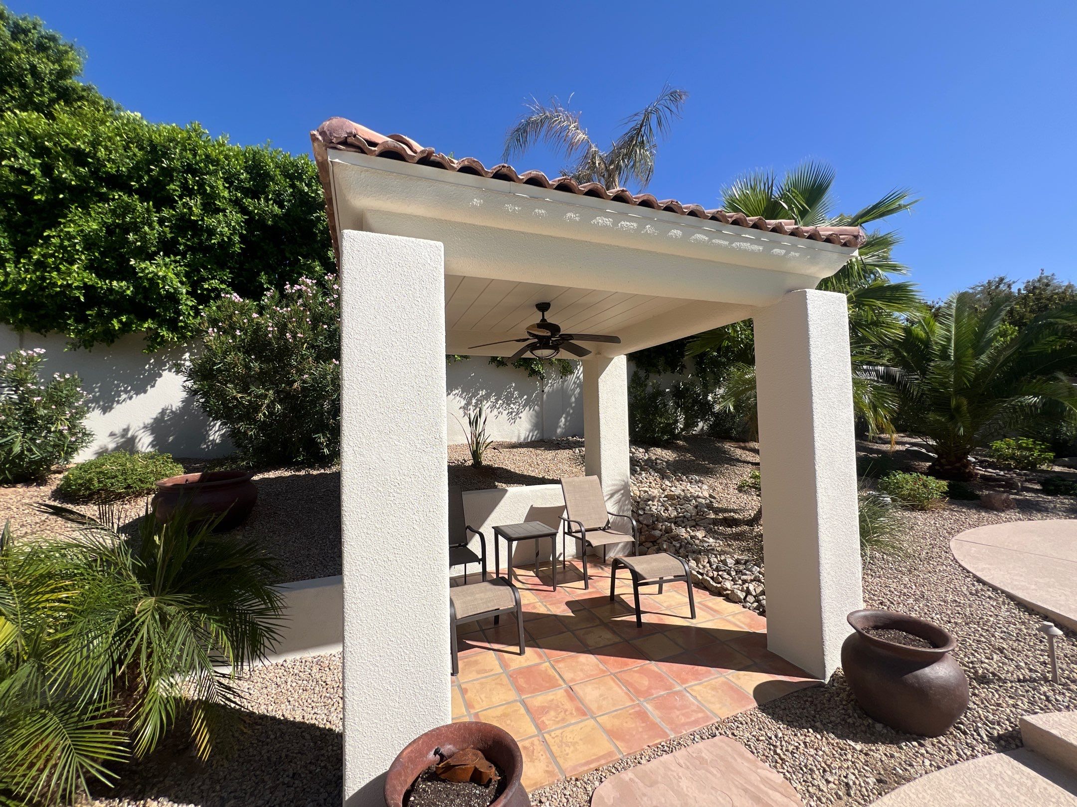 Scottsdale ramada after painting