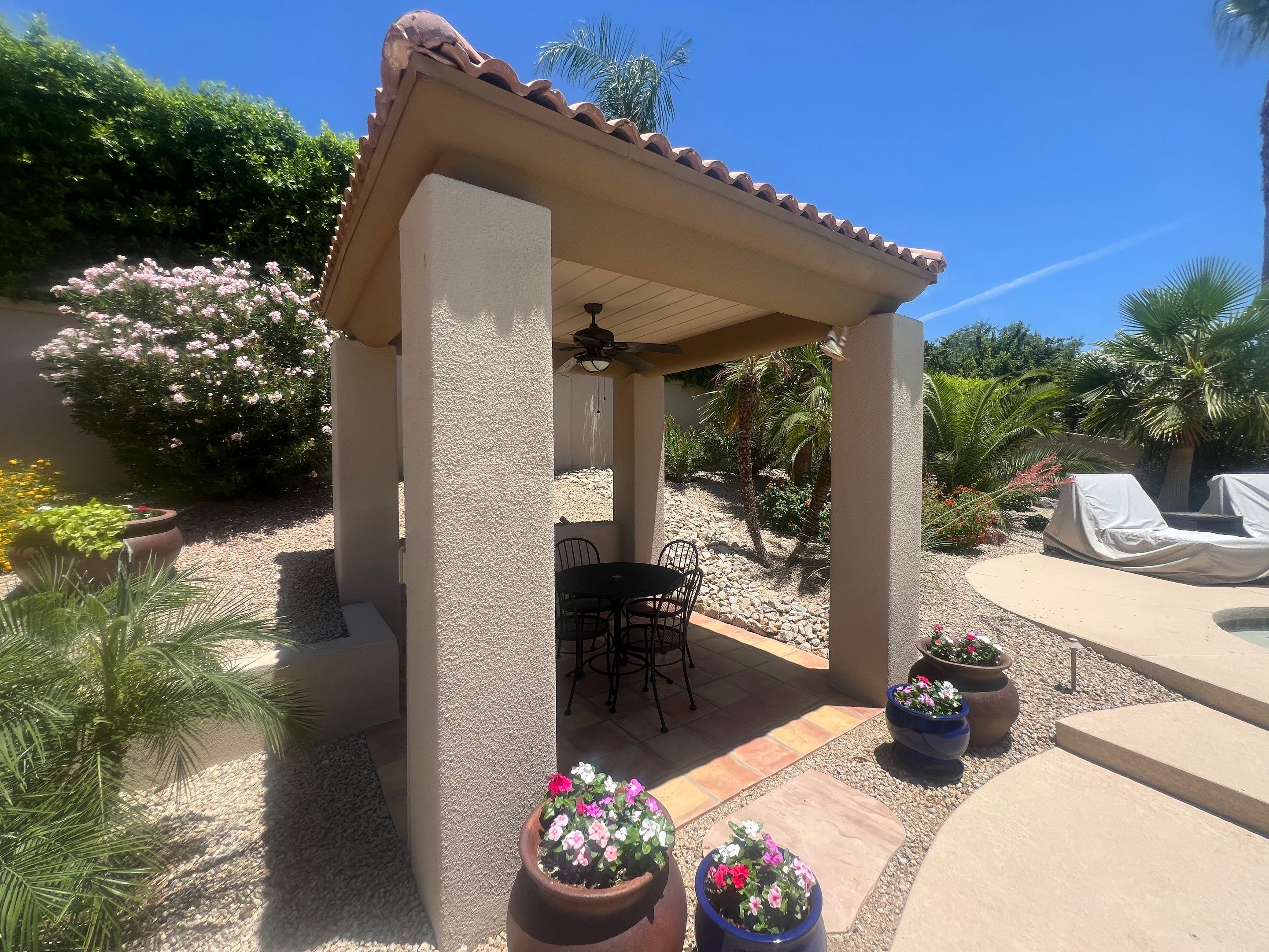 Scottsdale ramada before painting