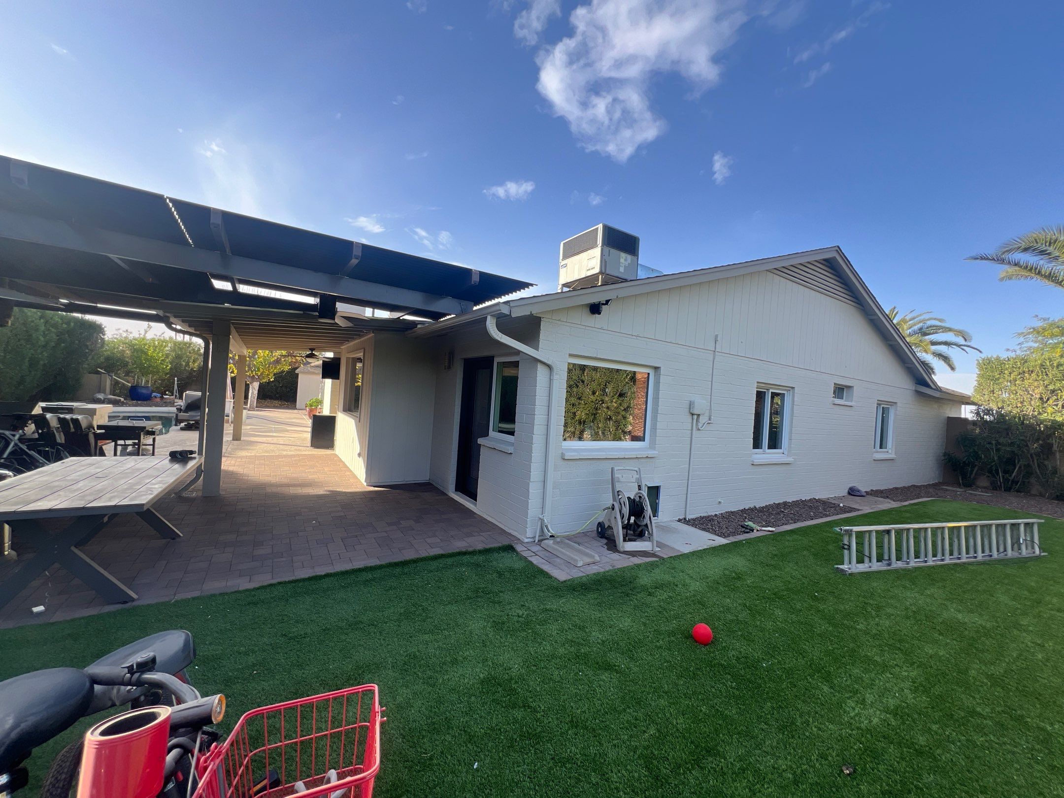 Paradise Valley home exterior after painting