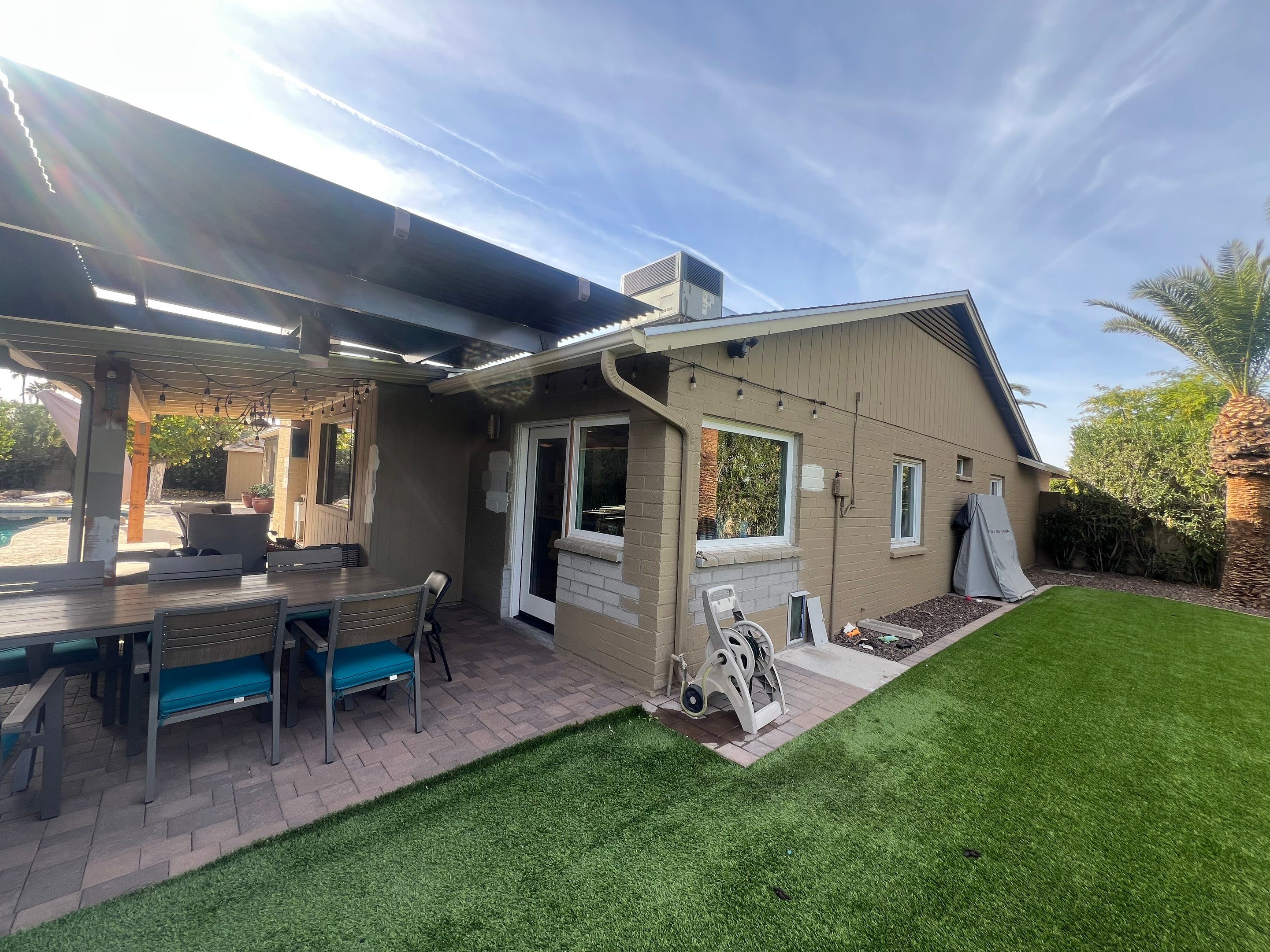 Paradise Valley home exterior before painting